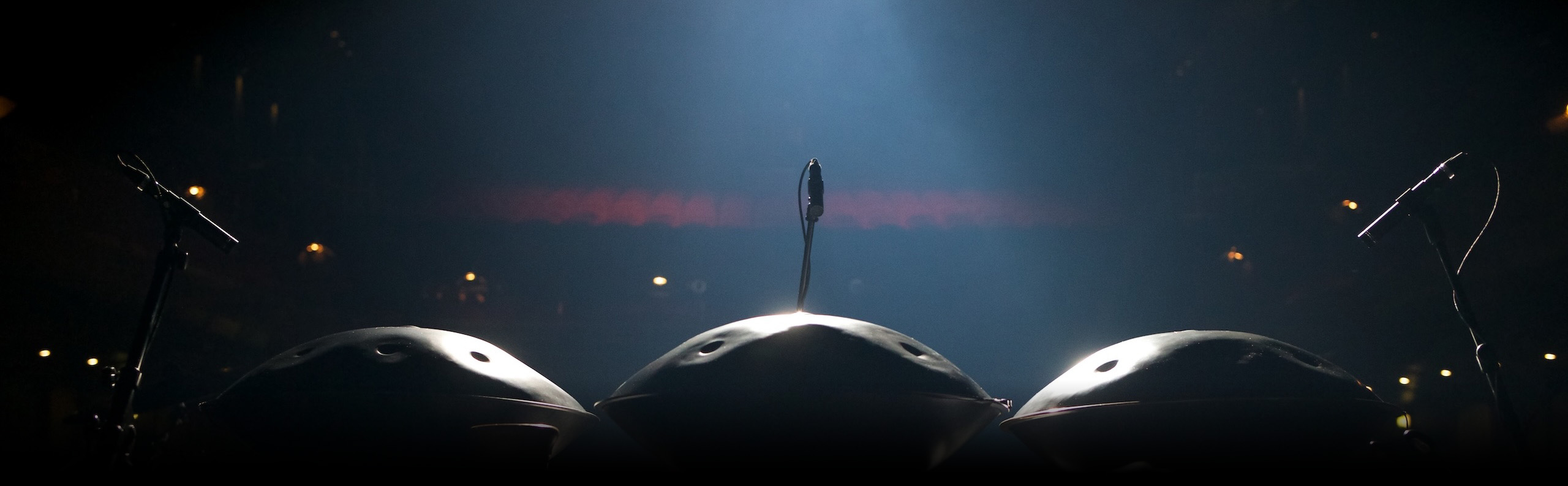 Handpans on stage